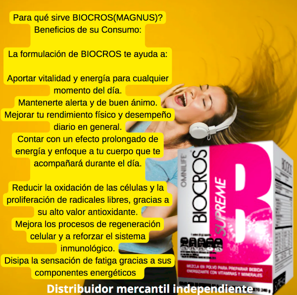 Imagen de BIOCROS DE  OMNILIFE