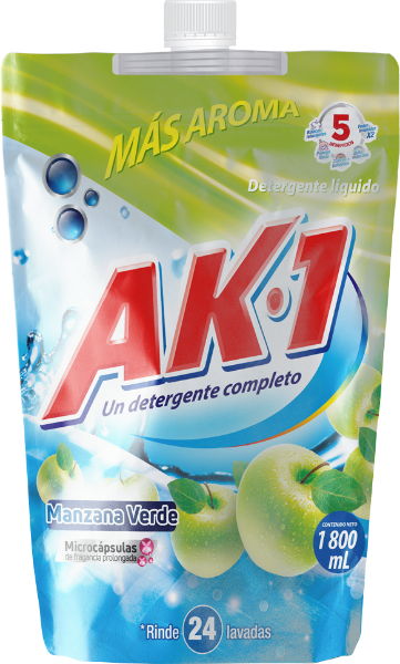 DETERGENTE LIQUIDO MANZANA *1800 GRS 